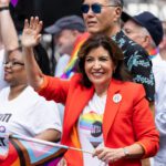 Gov. Kathy Hochul attends the 2024 NYC Pride March on June 30, 2024 in New York City.