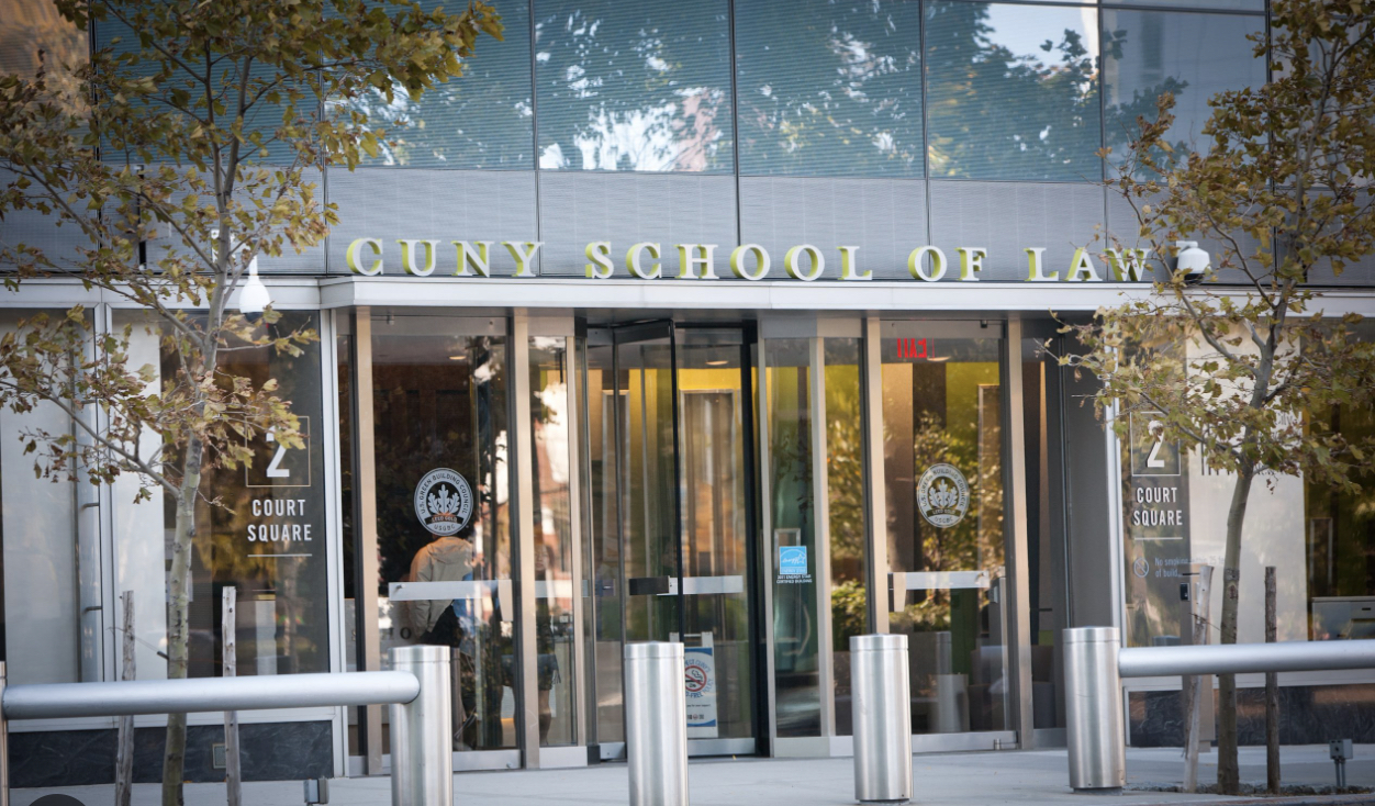 The exterior of CUNY Law School