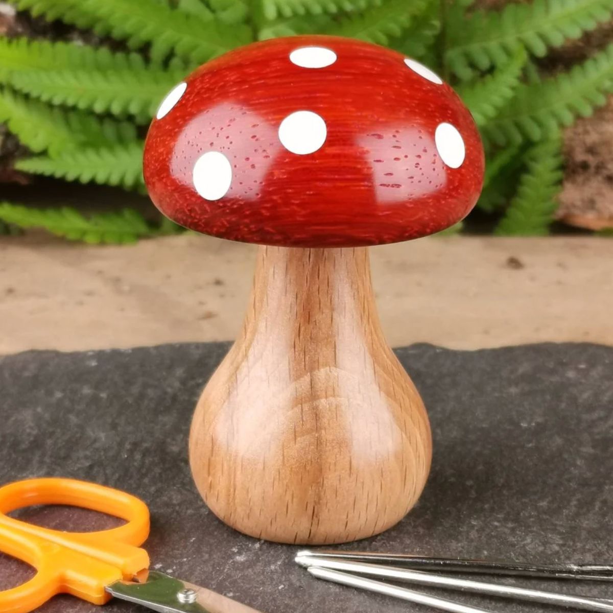 Small Wooden Darning Mushroom