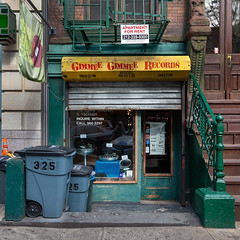 Gimme Gimme Records in the East Village located on East 5th Street next to the Police Precinct was founded in 1994 by Dan Cook.