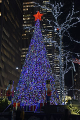 Picture Of A Christmas Tree Taken On 6th Avenue At The Fox News Corporation Building, 1211 Avenue Of The Americas In New York City. Photo Taken Thursday November 30, 2023