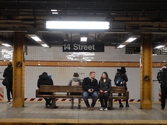 202401063 New York City subway station '14th Street'