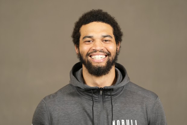 Southern California quarterback Caleb Williams poses for a portrait at the NFL football Combine, Wednesday, Feb. 28, 2024, in Indianapolis. (Doug Benc/AP Images for the NFL)