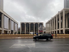 In Front of Lincoln Center (in the Rain)