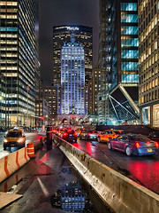 New York City at Night / Park Avenue
