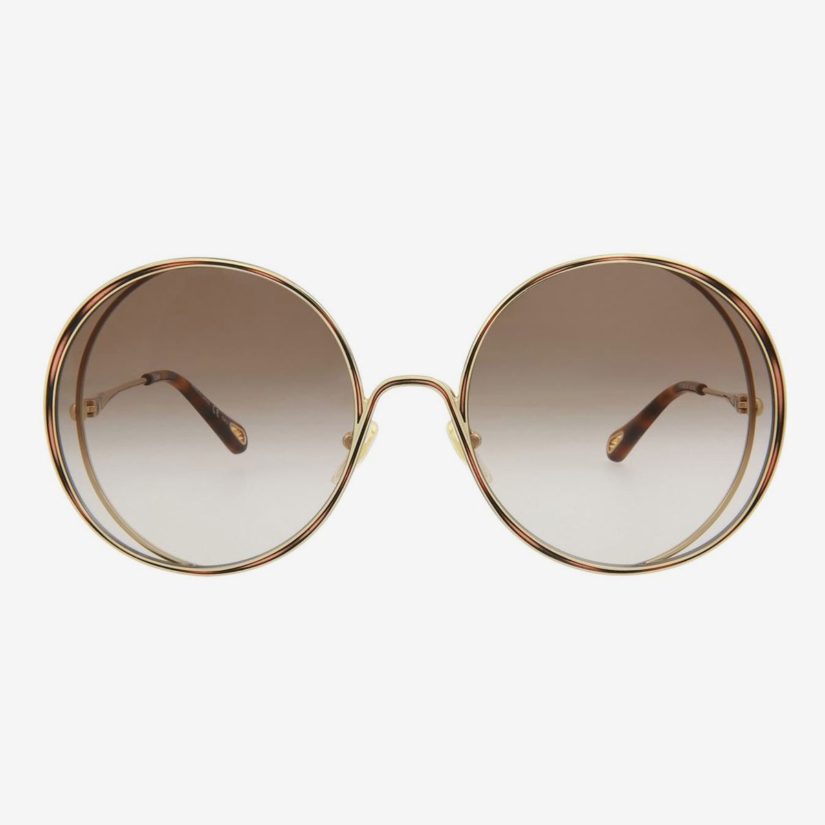 Chloé Novelty 61mm Round Sunglasses