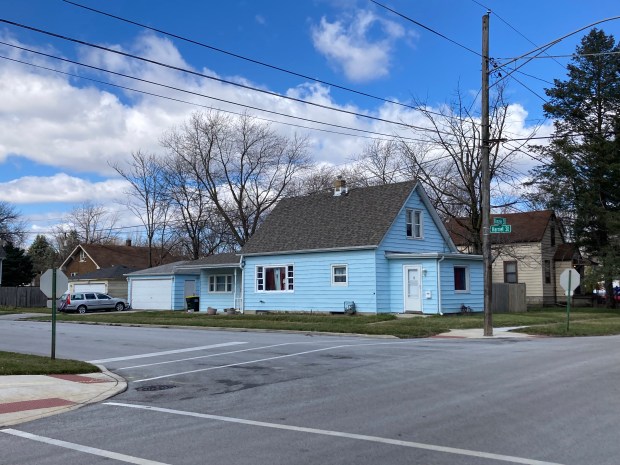 Many workers cottages, such as this one on Kinzie Street in Thornton, started out as simple four-room houses and then were expanded over the years. None originally had garages as most of the houses were built prior to widespread availability of automobiles. (Paul Eisenberg/Daily Southtown)