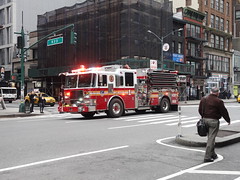 202403072 New York City Chelsea FDNY firetruck