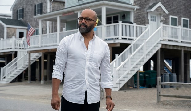 Jeffrey Wright in a scene from "American Fiction." (Claire Folger / MGM-Orion)