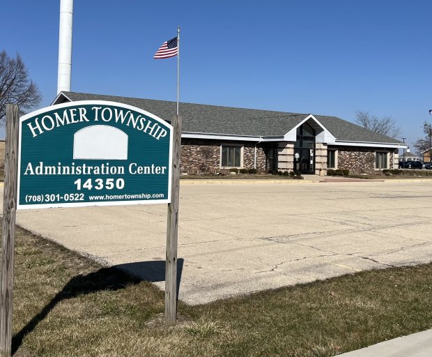 The Homer Township offices in Homer Glen.Brett Johnson/Daily Southtown, March 2, 2024, Homer Glen, Illinois