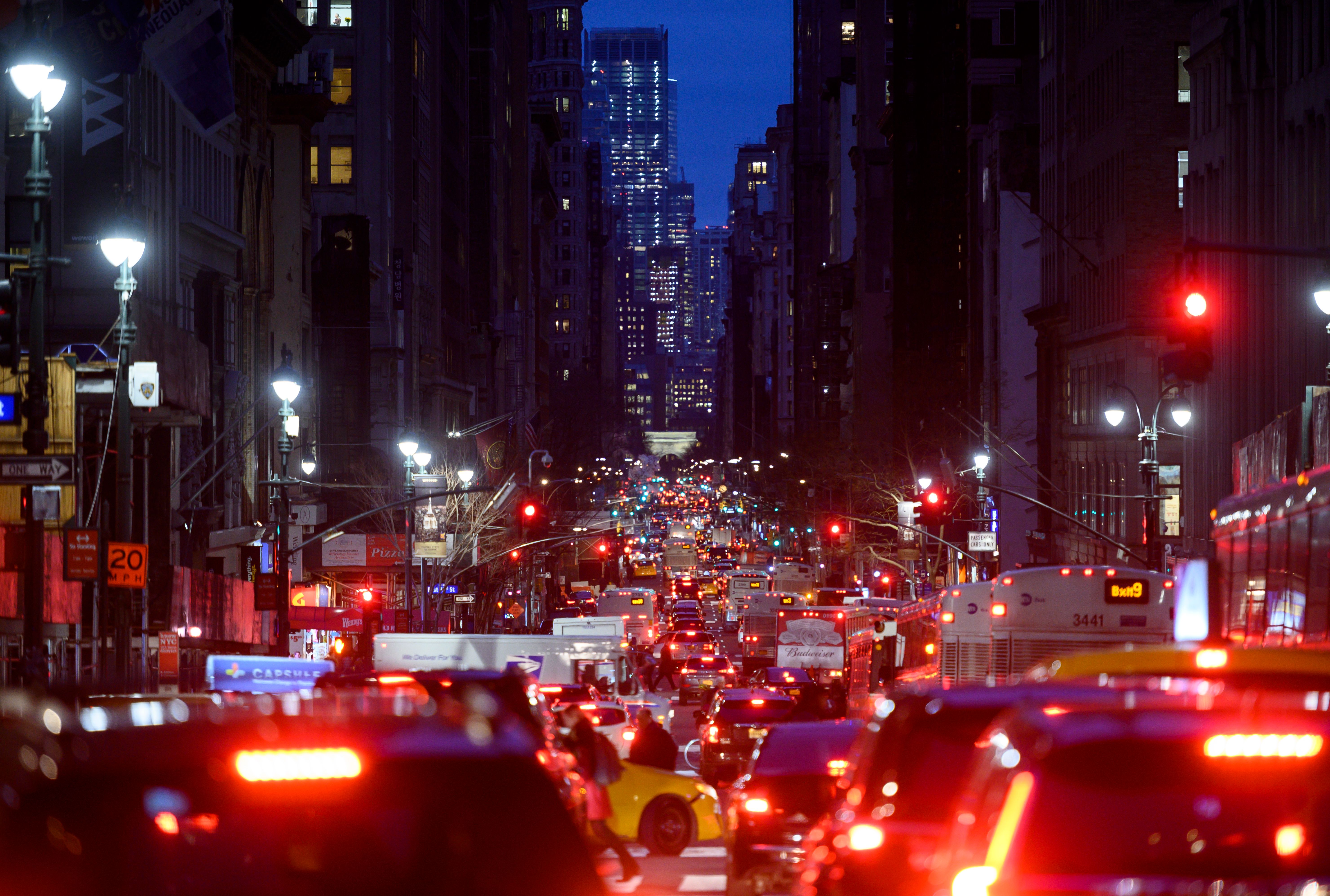 Gridlock in Manhattan