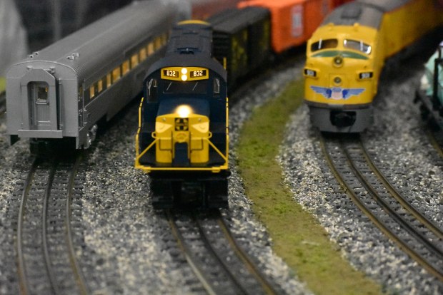 All types of model trains were on display Saturday at the All American Train Show Saturday.