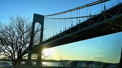 Verrazano-Narrows Bridge Sunset; Brooklyn, New York