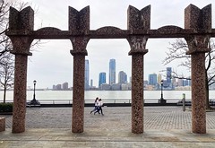 View Through "The Upper Room," in Battery Park
