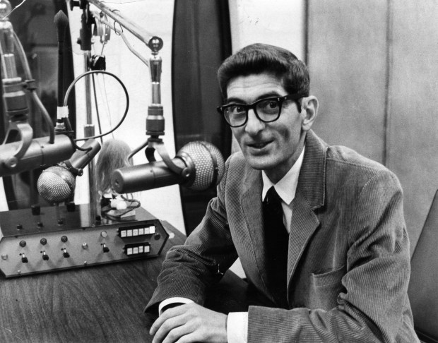 Legendary deejay Dick Biondi during his radio heyday, circa 1967. (Chicago Tribune historical photo) 