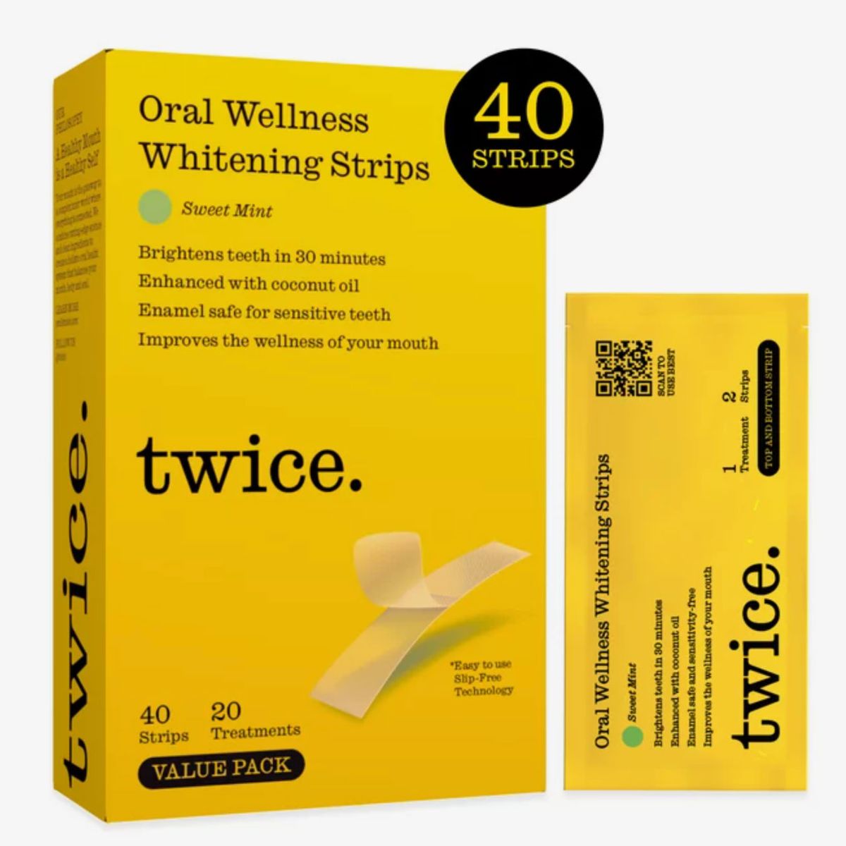 Twice Teeth Whitening Strips