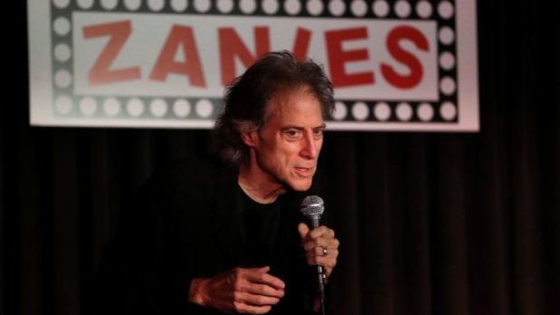 Richard Lewis performs at Zanies in 2018, before a new wave of troubles arrived.
