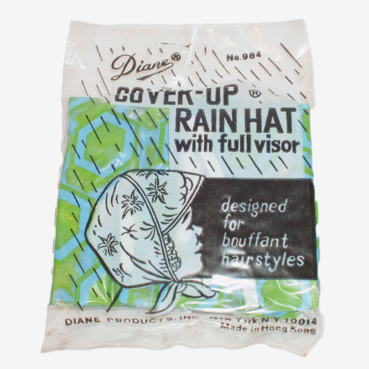 Vintage Cover-Up Rain Hat