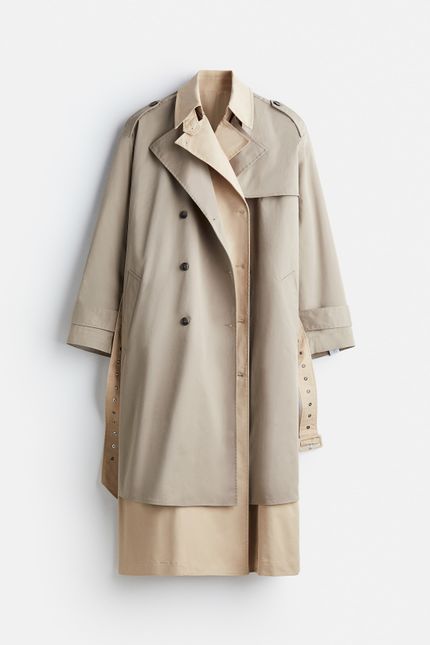 H&M x Rokh Two-piece Twill Trench Coat