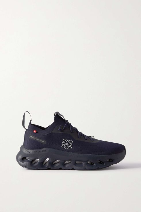Loewe + ON Cloudtilt stretch recycled-knit sneakers