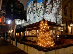 Christmas Lights (Kobra) - Empire Diner, New York City