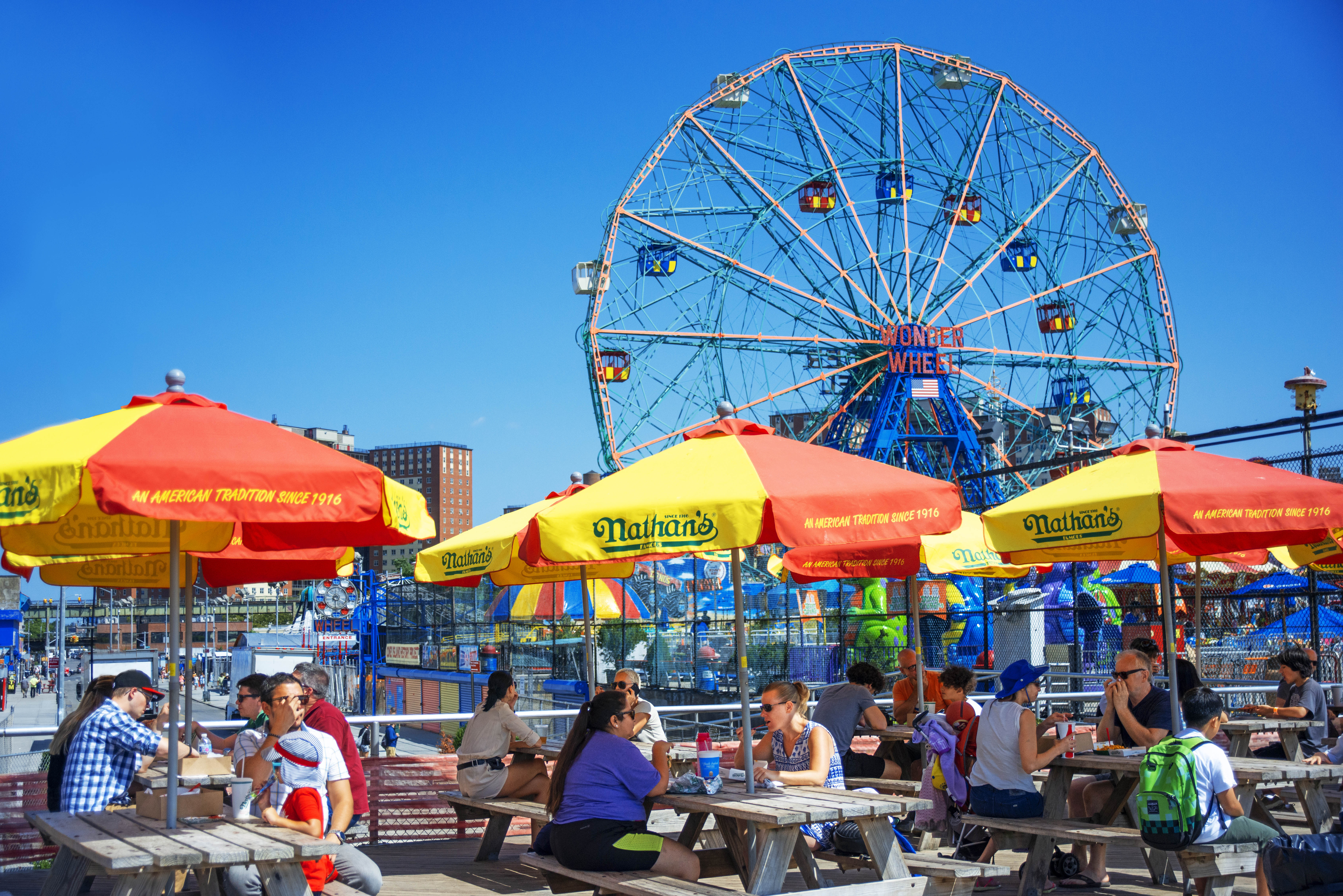 A stock image of Coney Island's Luna Park