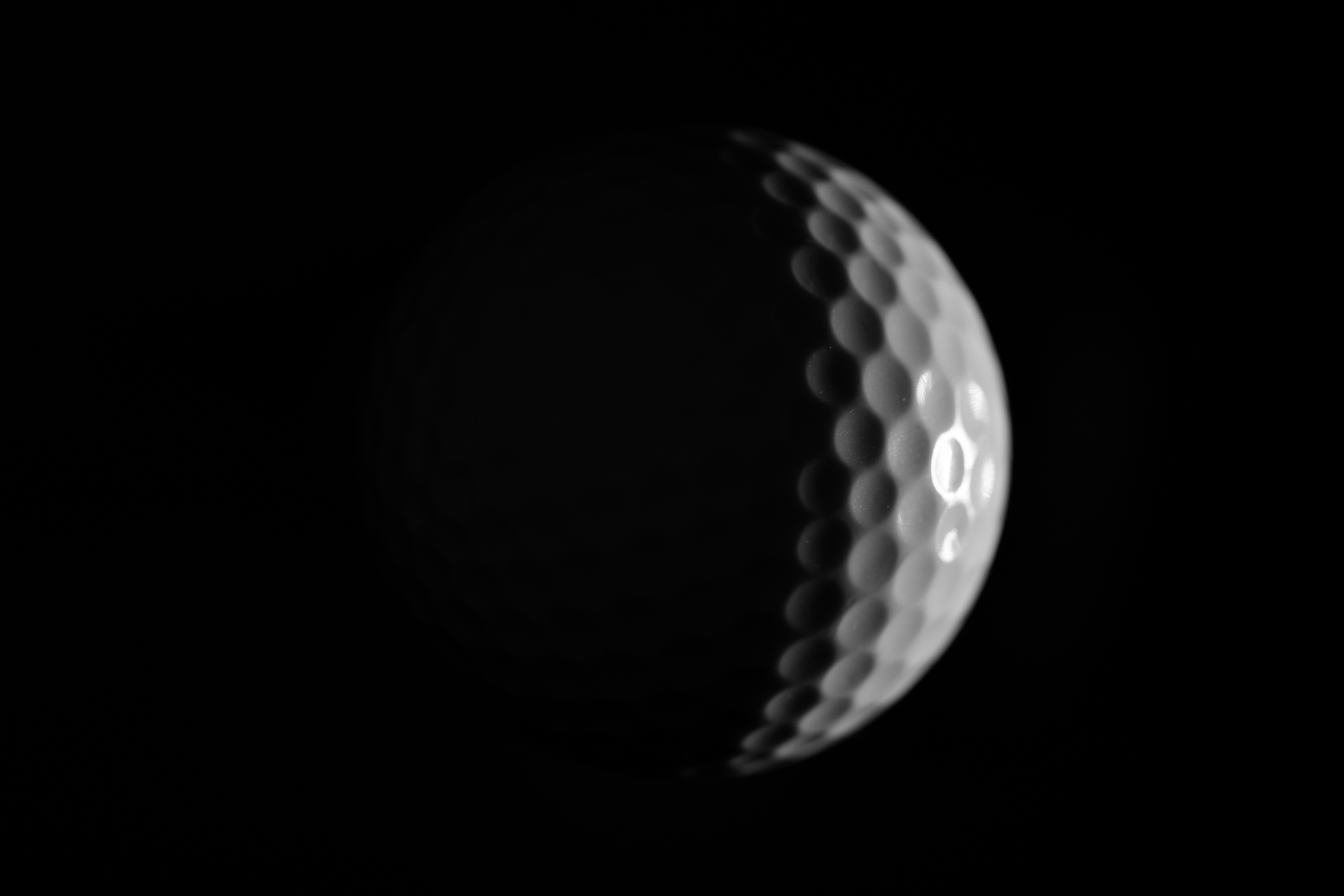 a golf ball eclipse
