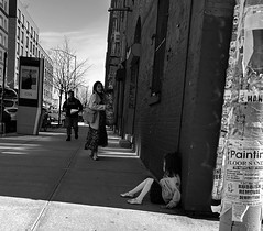 Girl on ground