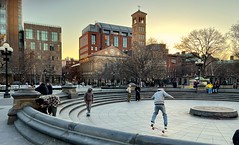 NYU (skateboard culture) - Washington Square Park, New York CIty