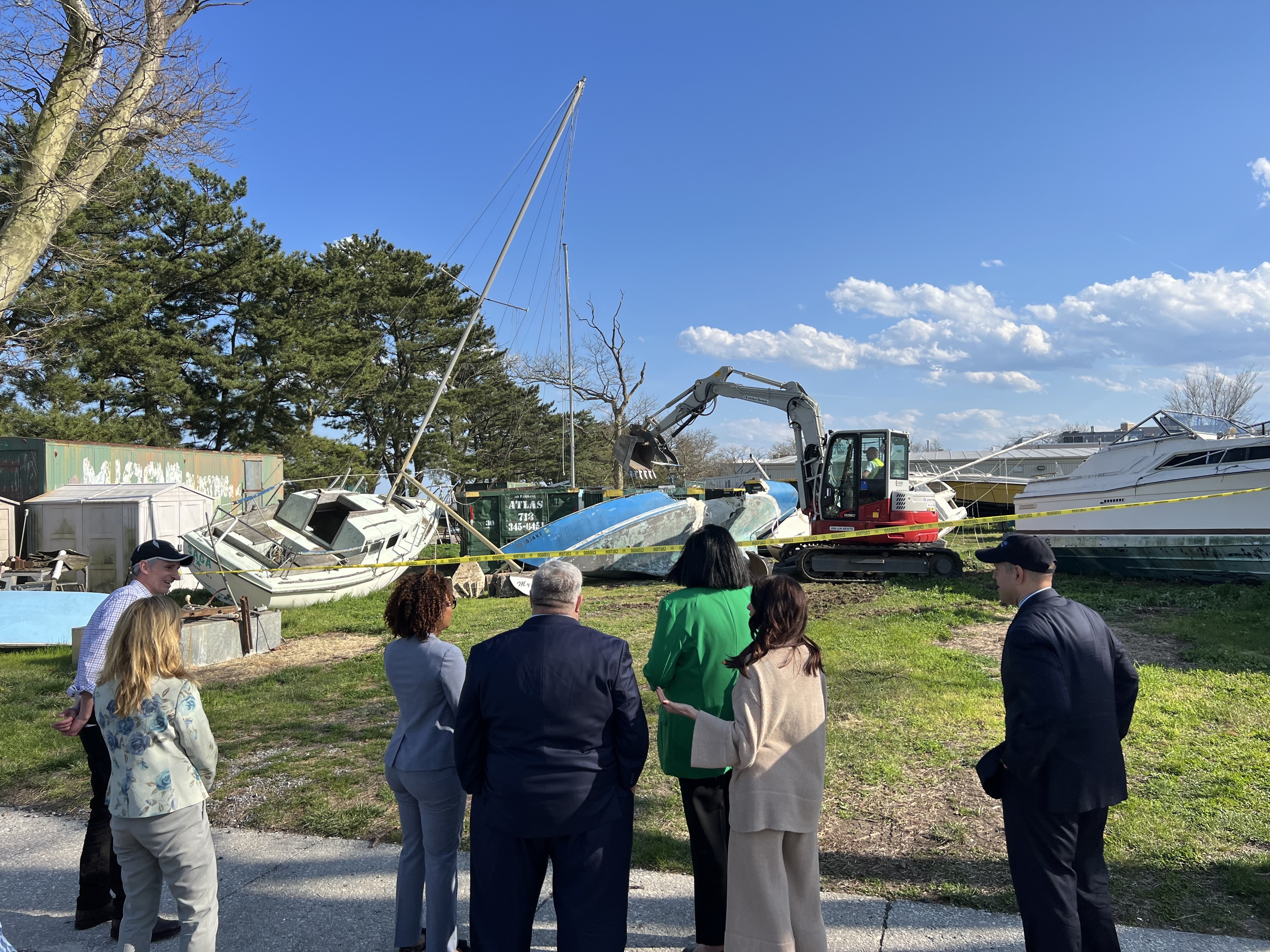 A new office in the city Parks Department aims to keep New York City's waterfront clear of marine hazards like derelict boats.