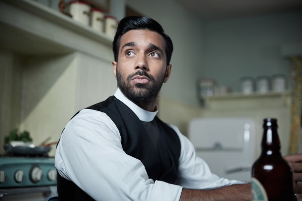 Rishi Nair joins the cast of "Grantchester" as the new vicar in Season 9. (Masterpiece/PBS)
