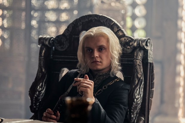 Tom Glynn-Carney in Season 2 of "House of the Dragon." (Ollie Upton/HBO)