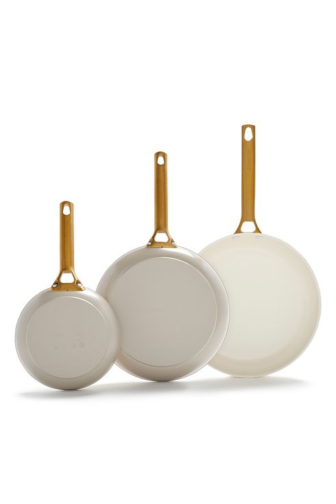 GreenPan Reserve Set of 3 Ceramic Nonstick Frying Pans