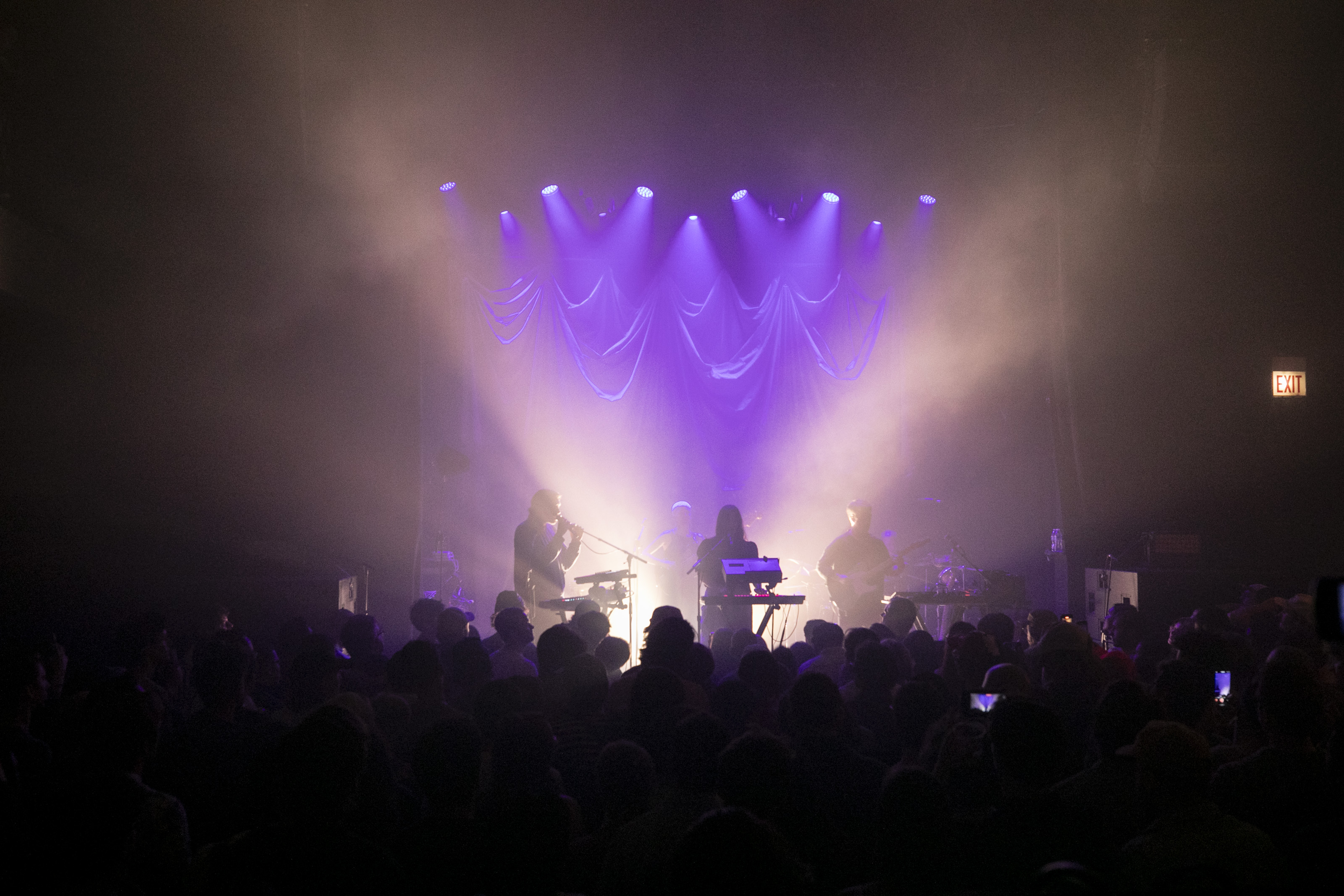 Mount Kimbie performs at Lincoln Hall on May 25, 2024,...