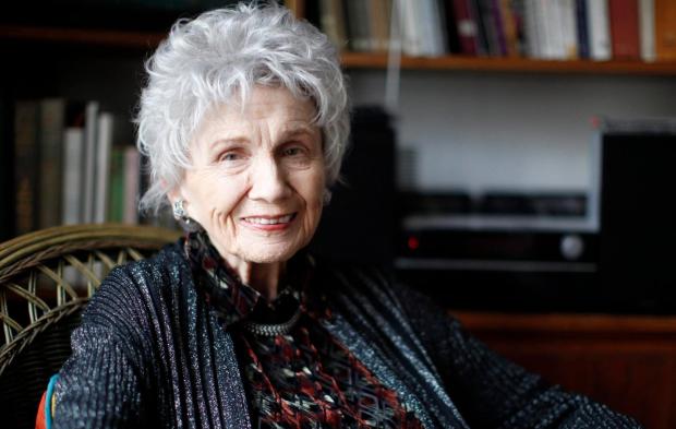 Canadian author Alice Munro in Victoria, British Columbia on Dec.10, 2013. (Chad Hipolito/The Canadian Press via AP)