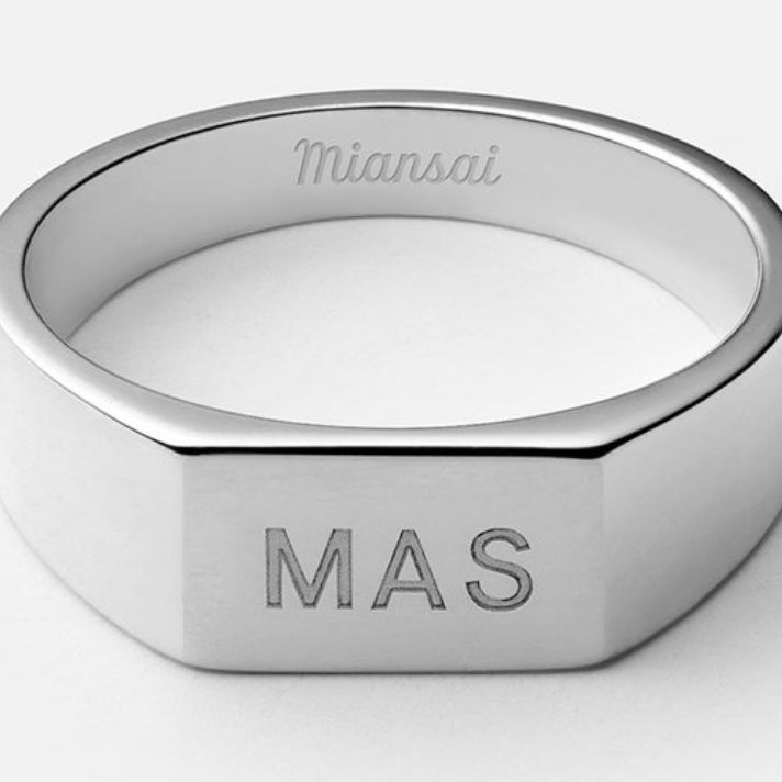 Miansai Geo Signet Ring