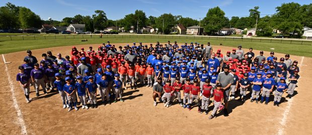A total of 18 teams took the field on Saturday.for Aurora Neighborhood Baseball League's Opening Day. The event, larger than ever, took place on two Fox Valley Park District sites: Dr. Martin Luther King Jr. Park on Farnsworth Avenue; and Copley II Park on Beach Street (MVP Photos)