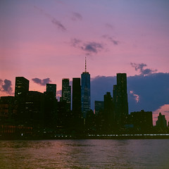 Evening Manhattan Skyline