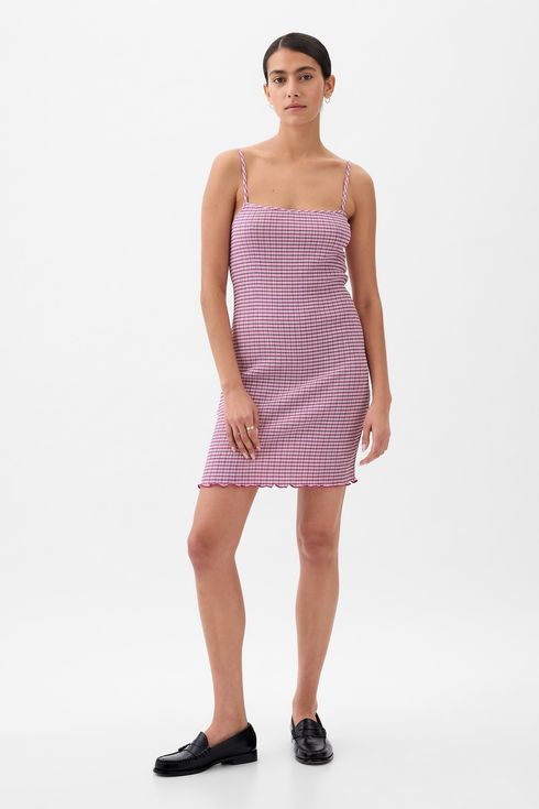 Gap Gingham Mini Dress