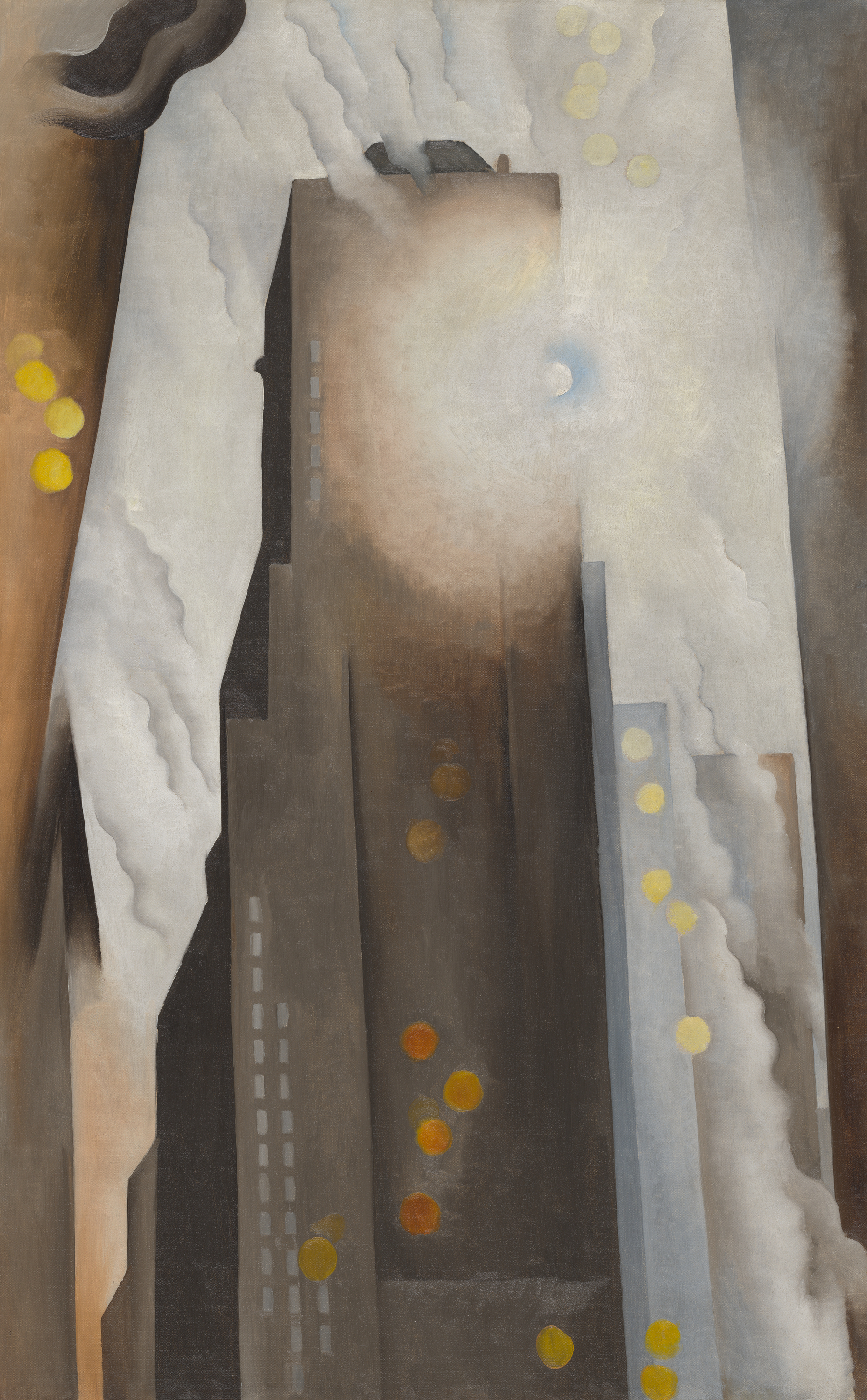 "The Shelton with Sunspots, N.Y." (1926) by Georgia O’Keeffe. Part...