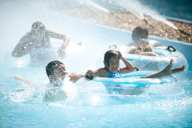 Kids enjoy cooling off in the summer at Splash Country in Aurora. (Mary Beth Nolan)