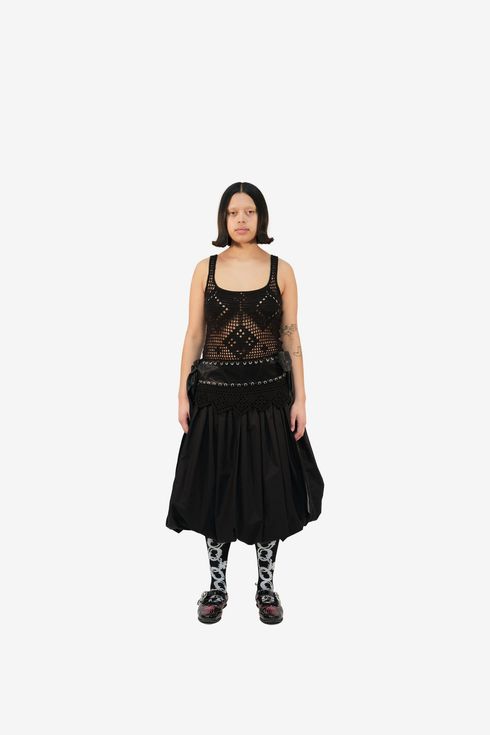 Chopova Lowena Crochet Bubble Dress