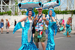 I do love sharks.  I do. I do. I do. -- Coney Island 2024 Mermaid Parade  DSC02628