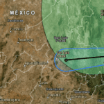 Maps show path of Alberto as storm moves over Mexico