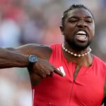 Noah Lyles speeds through finals to earn spot at Olympics in 100 meters