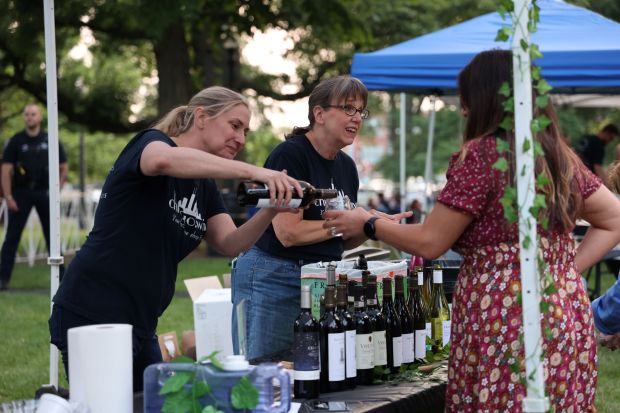 Photo: The adults-only Grapes on the Green will be back June 15 in Northbrook with wine tastings, food, beer, live music, a caricature artist, wine trivia, a painting activity and free prize drawings. (Northbrook Park District)