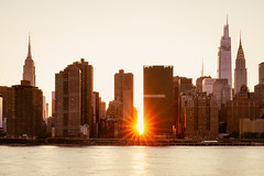 Sunset at Manhattan