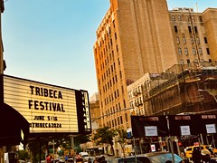 When you're in NYC, anything is possible. The NYC summer is on! First stop: TriBeCa Film Festival 2024. ?