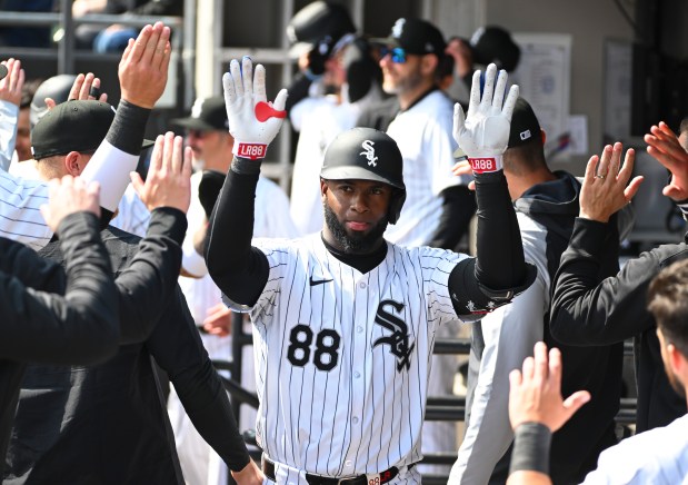 The White Sox could get Luis Robert back on Tuesday. 